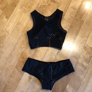 Cynthia Rowley Two Piece Swimsuit